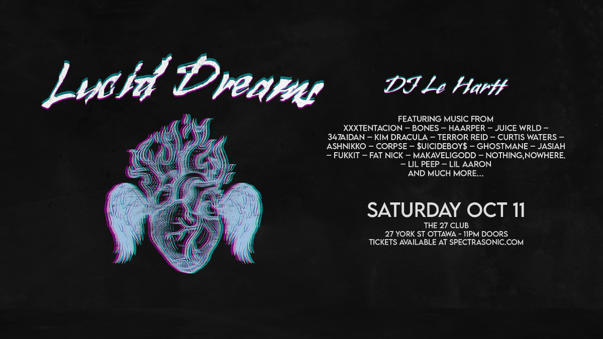 Lucid Dreams: Emo X Rap Night, DJ Le Hartt