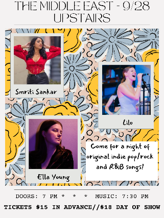 Ella Young, Lilo, Smriti Sankar