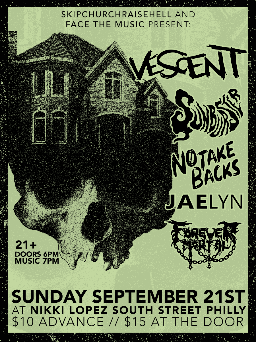Forever Mortal , Jaelyn, No Take Backs , Vescent, Sunburster
