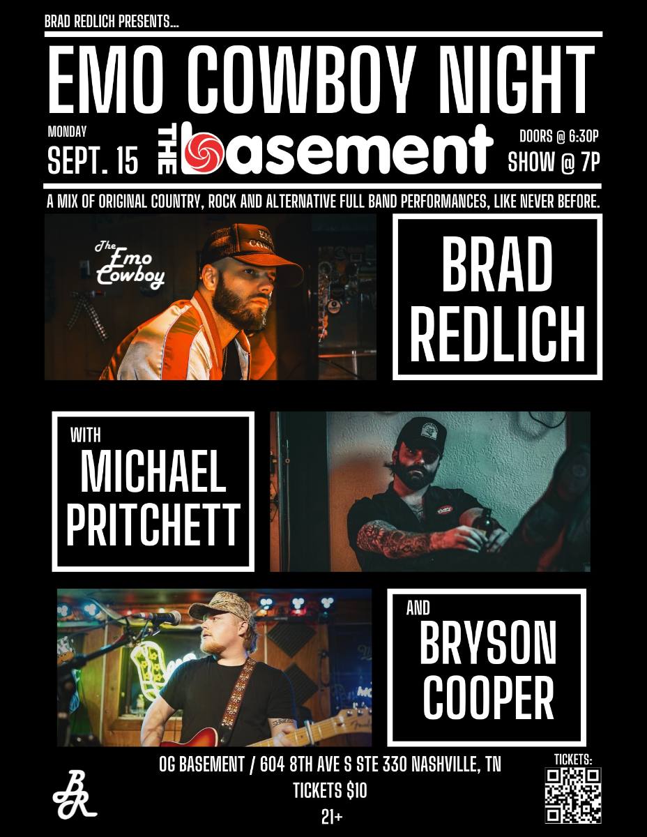 Brad Redlich w/ Michael Pritchett and Bryson Cooper