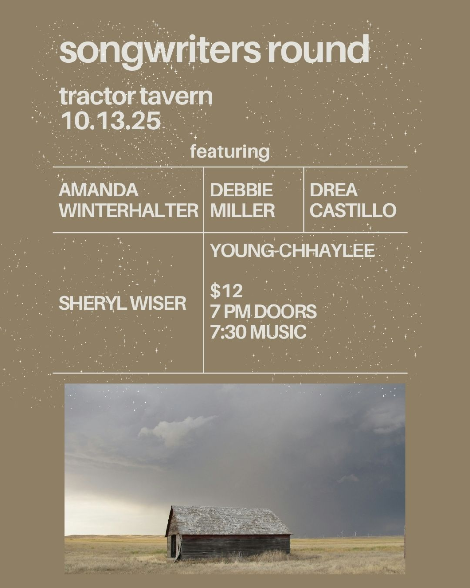 Songwriters Round ft: Sheryl Wiser, Amanda Winterhalter, Debbie Miller, Young-Chhaylee, Drea Castillo (seat...