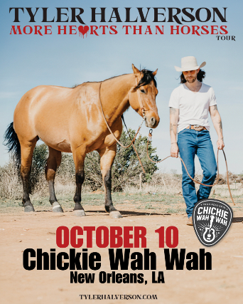 Tyler Halverson at Chickie Wah Wah – New Orleans, LA