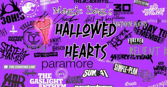 Magic Bag Presents: Hallowed Hearts: An Emo Night