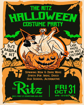 Halloween Costume Party at The Ritz – San Jose, CA