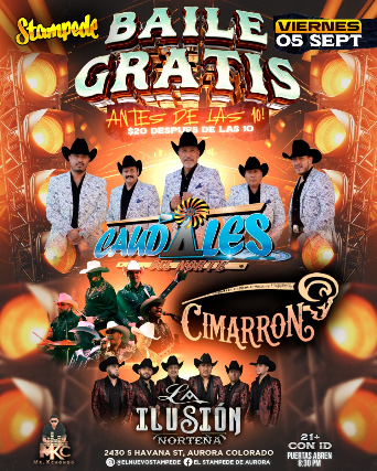 Viernes de Gratis Antes De Las 10P - $20 Después