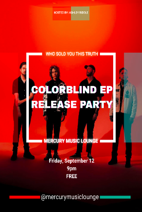 COLORBLIND EP RELEASE PARTY