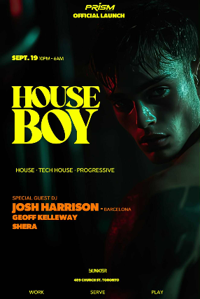 House Boy at Bunker – Toronto, Canada