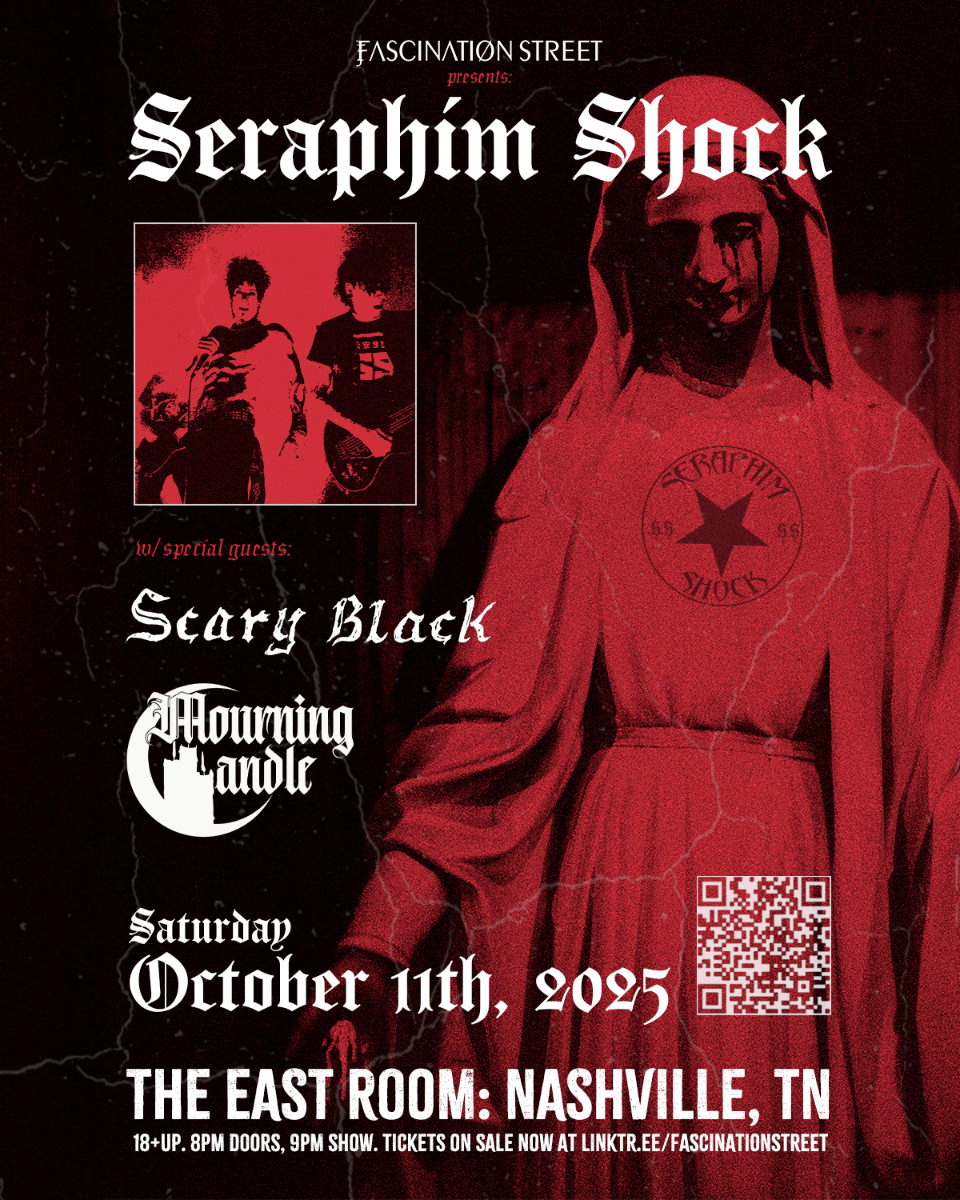 Fascination Street presents: SERAPHIM SHOCK w/ special guests Scary Black and Mourning Can...