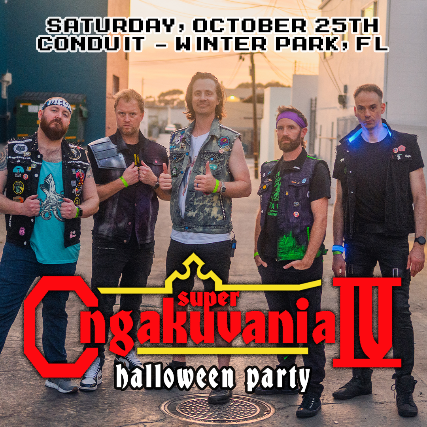 Super OngakuVania IV Halloween Party feat. The Megas at Conduit – Winter Park, FL