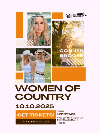 Women Of Country (Multiples Dates and Times) at Grand Ole Opry House – Nashville, TN