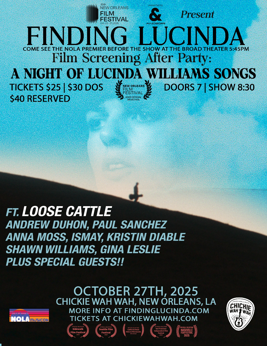 A Night of Lucinda Williams Songs (Finding Lucinda Screening After Party)
