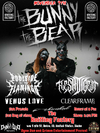 The Bunny The Bear at Knitting Factory – Boise – Boise, ID