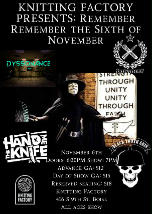 Local Metal Showcase at Knitting Factory – Boise – Boise, ID