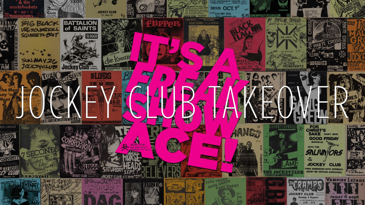It’s a Freakshow Ace!: Punk Flyer Art for the Legendary Jockey Club 1982-1...