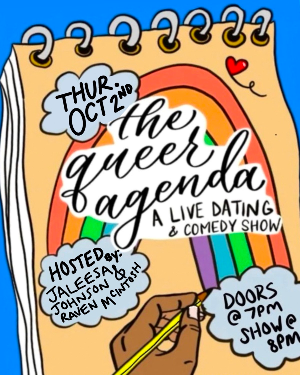 Event Image - The Queer Agenda: A Live Dating & Comedy Show 🌈🎤