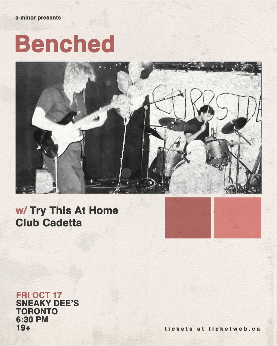 The Ceremony w/ Benched, Try This At Home & Club Cadetta