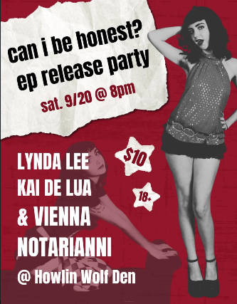 Using concert image Vienna Notarianni w/ Lynda Lee & Kai De Lua concert image