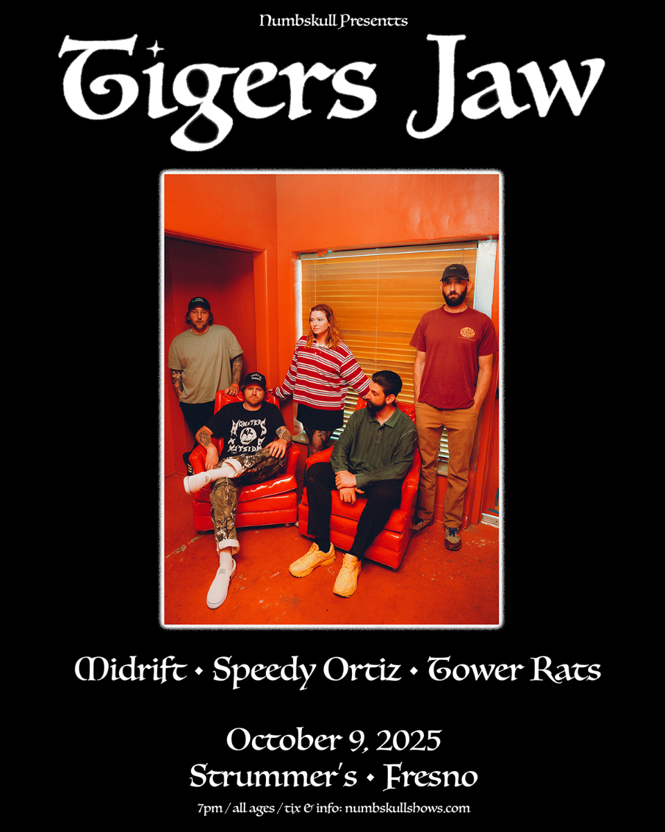 Tigers Jaw, MIdrift, Speedy Ortiz