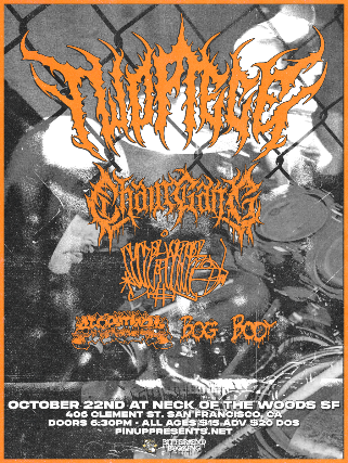 Two Piece/ Chain Gang/ Cycle of Abuse/ Shortiez/ Bog Body at Neck of the Woods – San Francisco, CA