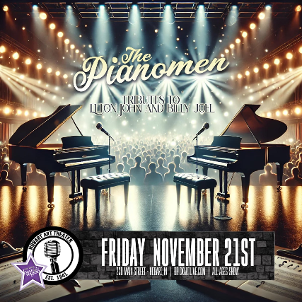 The Piano men: Simply Elton & Simply Billy Tributes at Hobart Art Theatre – Hobart, IN