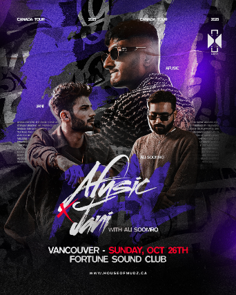 Afusic x JANI ft. Ali Soomro – Live in Vancouver at Fortune Sound Club – Vancouver, Canada