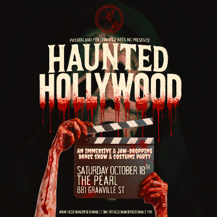 Haunted Hollywood: Lights. Camera. Fright – An immersive Dance and Show After Party at The Pearl – Vancouver, Canada
