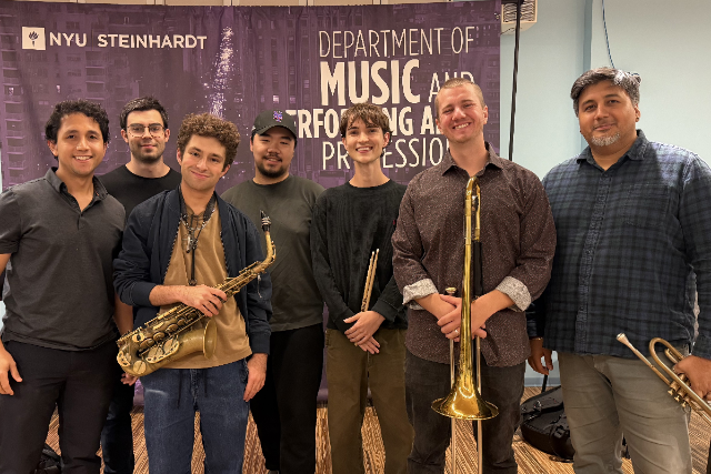 The NYU Michael Rodriguez Ensemble at Blue Note Jazz Club – New York, NY