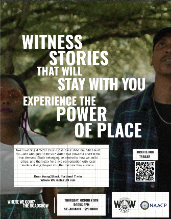 “Where We Goin?” Power of Place Roadshow at WOW Hall – Eugene, OR