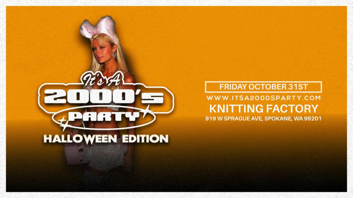 It's A 2000s (Halloween) Party: Spokane 10/31