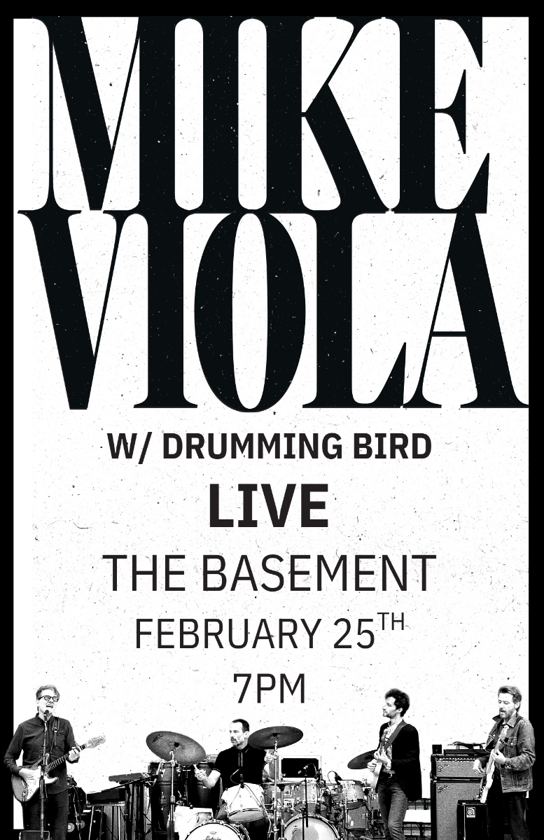 Mike Viola w/ Drumming Bird