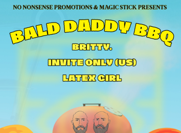 Bald Daddy BBQ on the Alley Deck