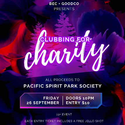 UBC Botany Enthusiasts + Good Co Bars Fundraiser Club Night! at Good Co. Granville – Vancouver, Canada