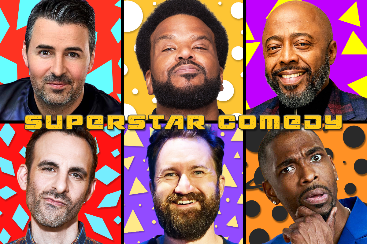 Craig Robinson, Donnell Rawlings, Jay Pharoah, Pete Lee, Deric Cahill, Brian Monarch, Jen Murphy and Very Special Guests!
