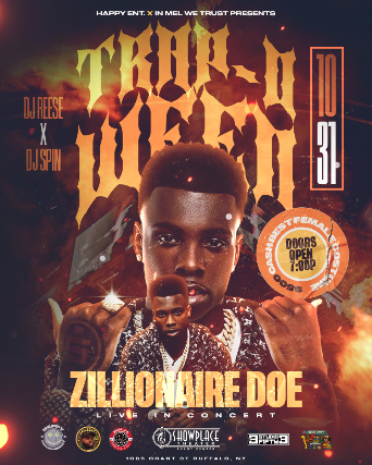 Zillionaire Doe at Showplace Theater – Buffalo, NY