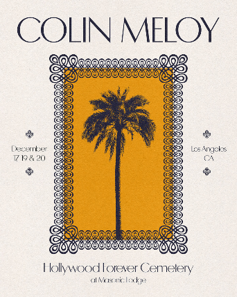 Colin Meloy at The Masonic Lodge at Hollywood Forever – Los Angeles, CA