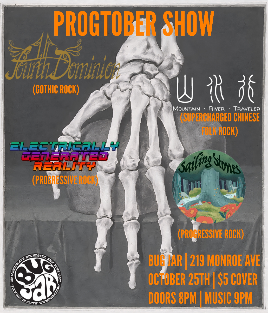 Fourth Dominion, Mountain River Traveler, Electrically Generated Reality, Sailing Stones