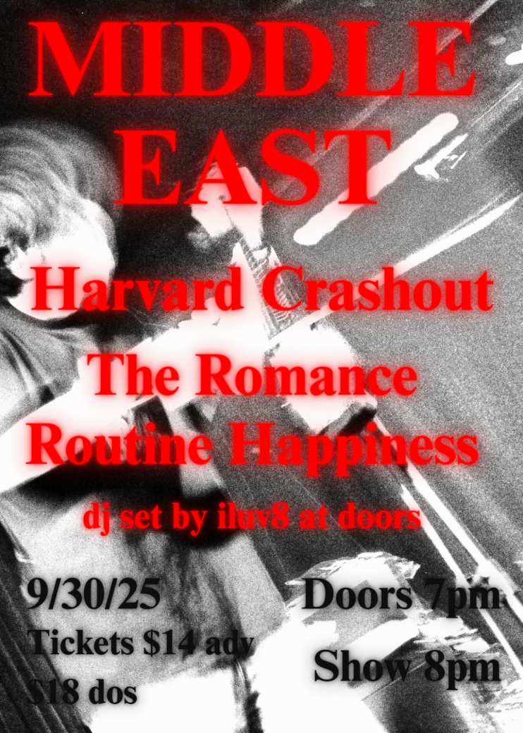 Harvard Crashout, The Romance, Routine Happiness, iluv8