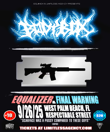 Bodybox, Equalizer & Final Warning in West Palm Beach at Respectable Street – West Palm Beach, FL