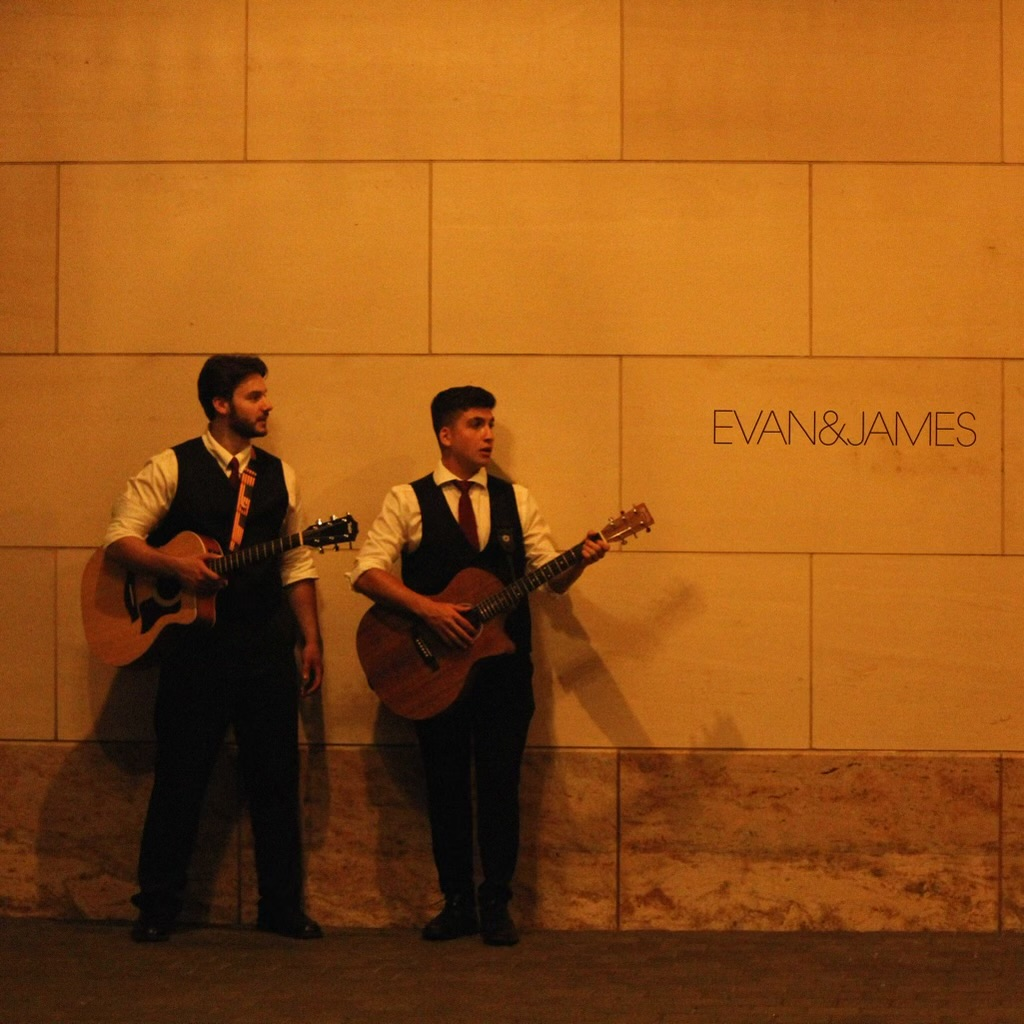 Evan & James - an acoustic duo Beatles cover show at Woodlands Tavern