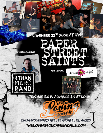 Paper Street Saints at The Loving Touch – Ferndale, MI