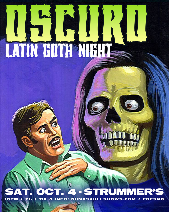 OBSCURO Latin Goth Night at Strummer’s – Fresno, CA