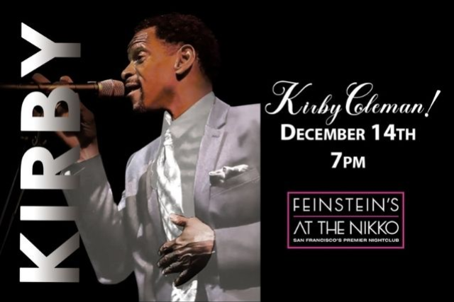 Kirby Coleman at Feinstein’s at The Nikko – San Francisco, CA