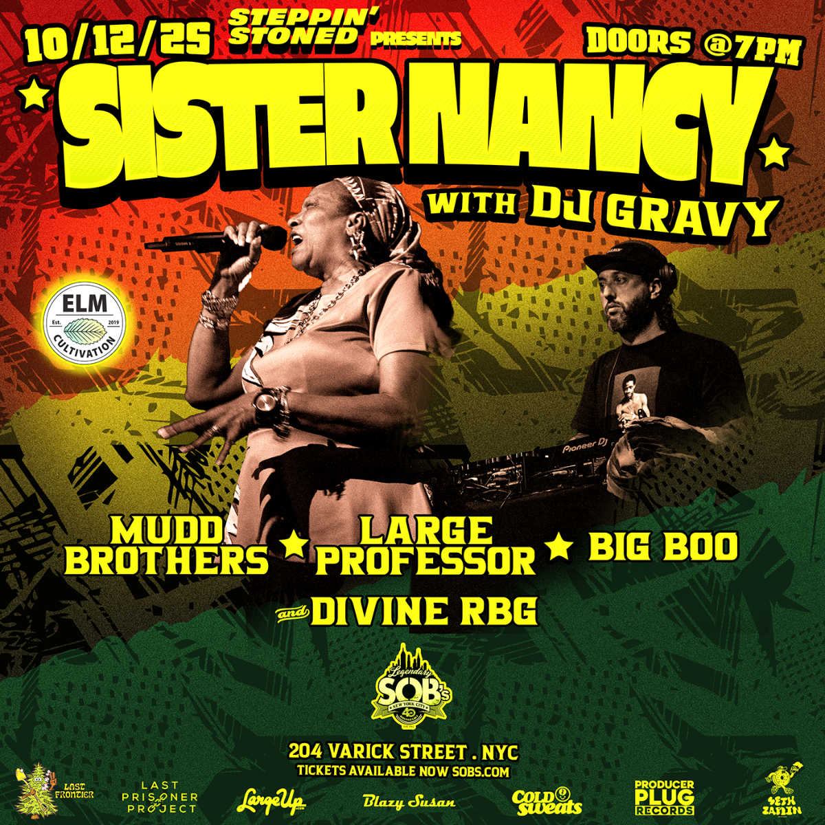 Sister Nancy w/ DJ Gravy