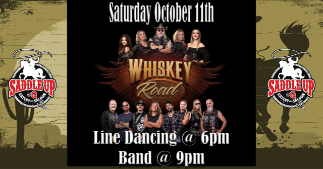 Whiskey Road Live at Saddle Up @ Q