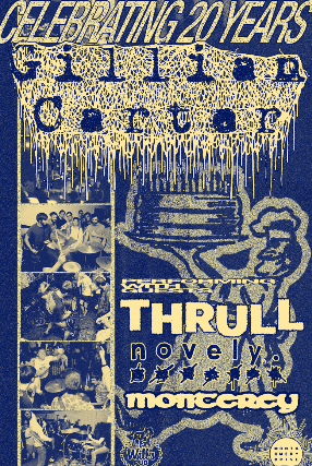 Image of Gillian Carter 20 Year Anniversary with Special Guests novely., Thrull, and Monterey Image of Gillian Carter 20 Year Anniversary with Special Guests novely., Thrull, and Monterey