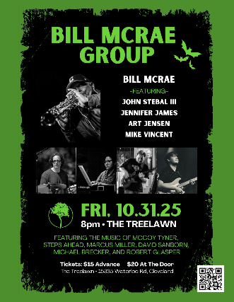 Bill McRae Group at Treelawn Social Club – Cleveland, OH