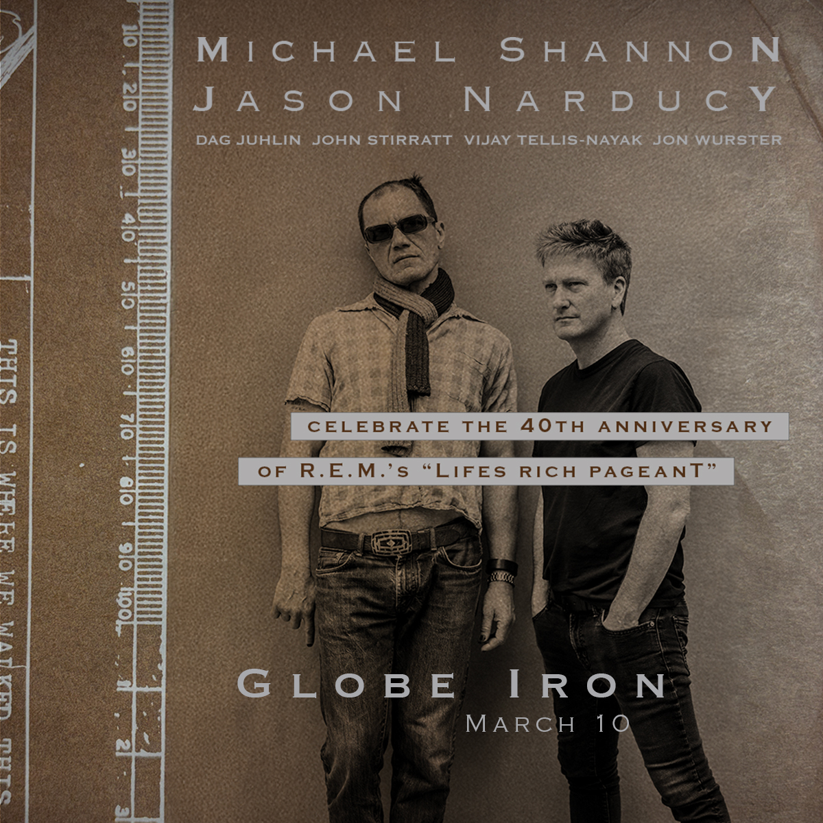 Michael Shannon & Jason Narducy and Friends play R.E.M.’s Lifes Rich Pageant