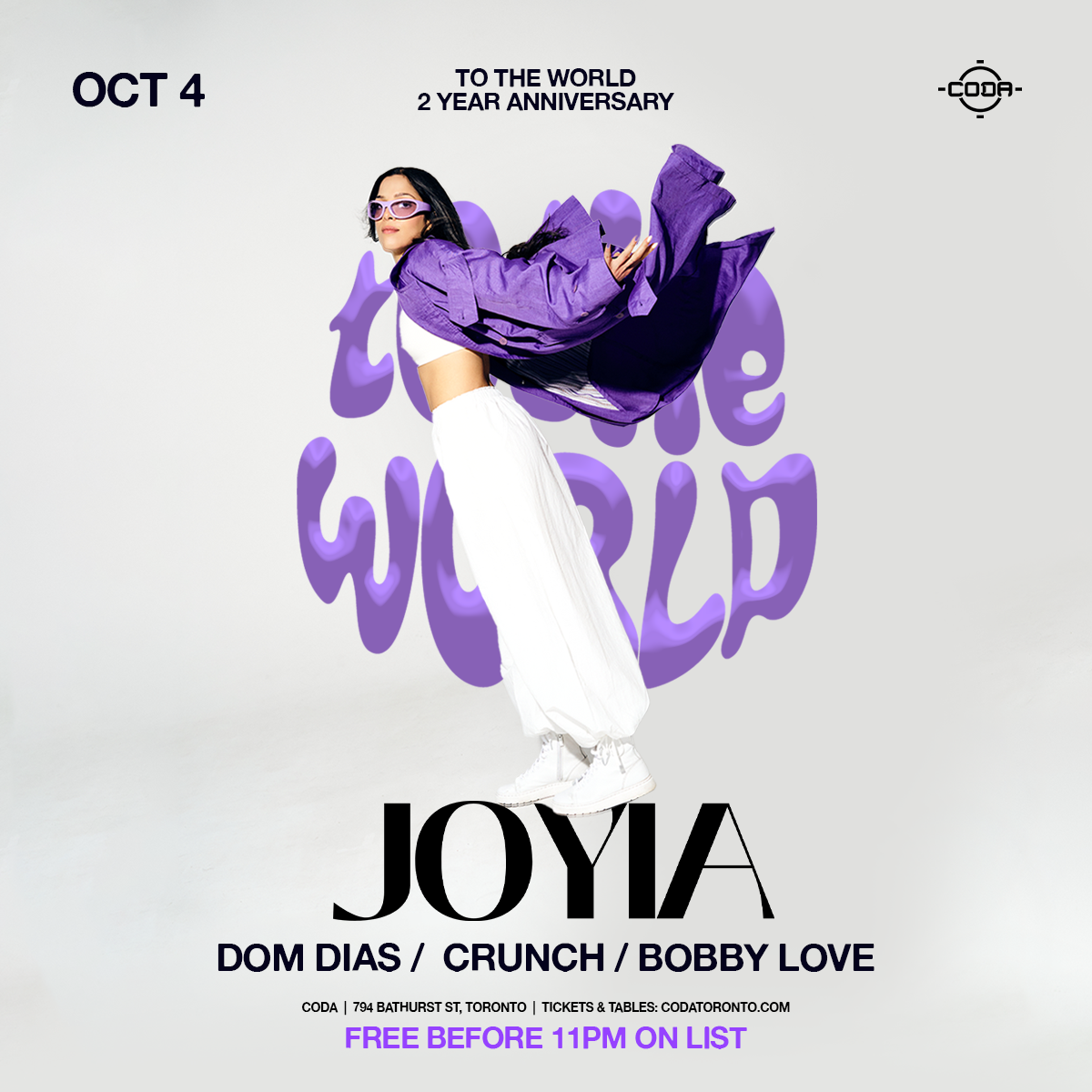 Guaranteed Entry: Joyia