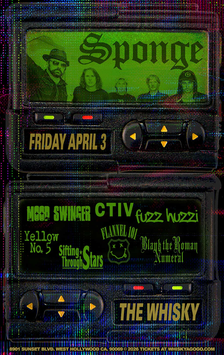 Sponge, MoodSwinger, CTIV, Fuzz Huzzi, Yellow No. 5, Sifting Through Stars, Flannel 101