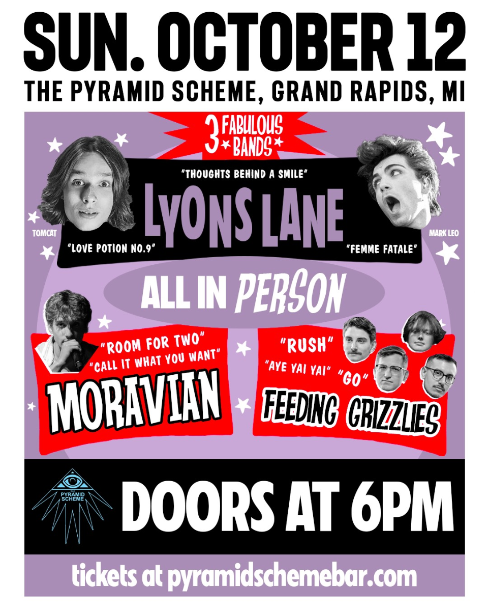 Lyons Lane + Feeding Grizzlies + Moravian